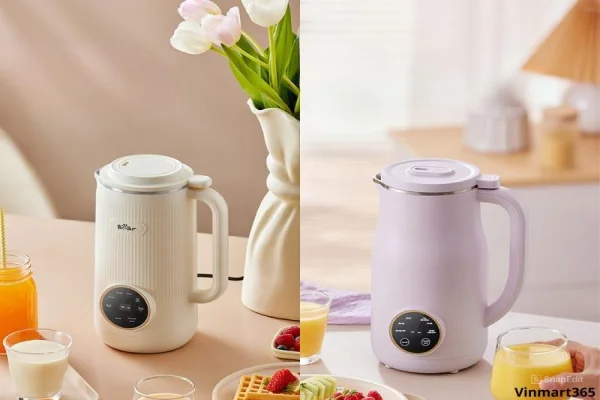 So Sánh Máy Làm Sữa Hạt Bear SB-SH06D Và SB-SH06C