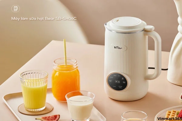 Tìm Hiểu Về Máy Làm Sữa Hạt Bear SB-SH06C