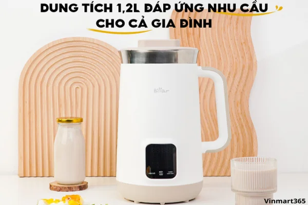 Tìm Hiểu Về Máy Làm Sữa Hạt Bear SB-SH12H Chi Tiết