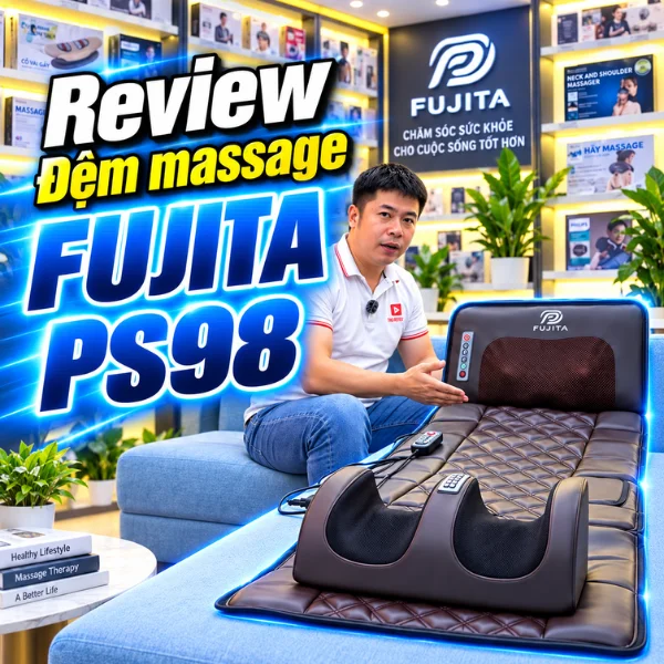 Đệm Massage Toàn Thân FUJITA PS98 video