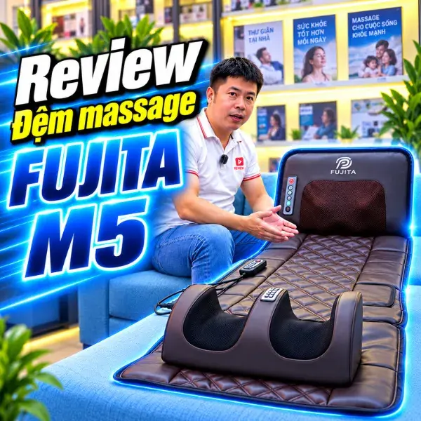 Đệm Massage Toàn Thân FUJITA M5 video