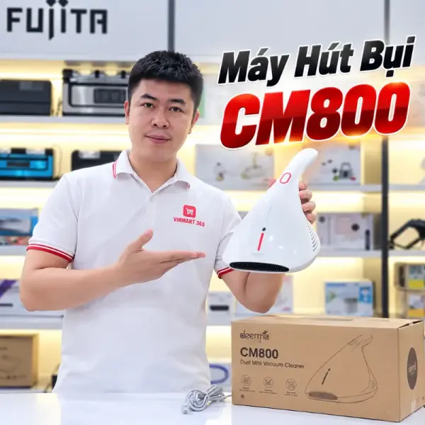 Máy hút bụi Deerma CM800 diệt khuẩn UV video