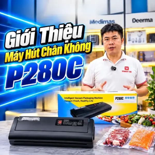 Máy Hút Chân Không P280C Bán Tự Động video