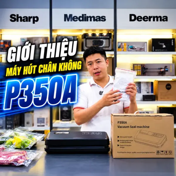 Máy Hút Chân Không P350A Bán Công Nghiệp video