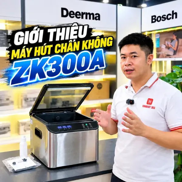 Máy Hút Chân Không Tự Động ZK300A video