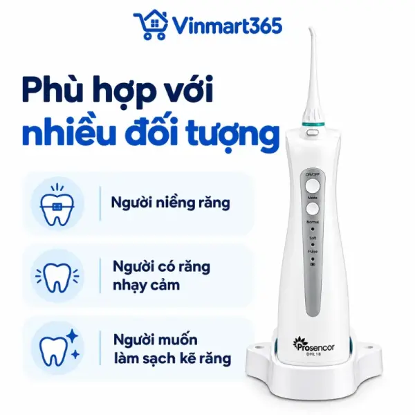 Máy Tăm Nước Prosencor DHL16 Cầm Tay slide 5