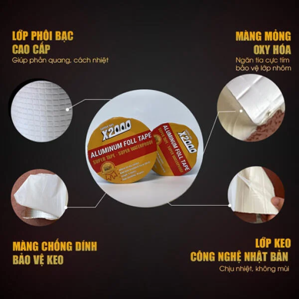 Băng Keo Chống Thấm X2000 Cao Cấp slide 3