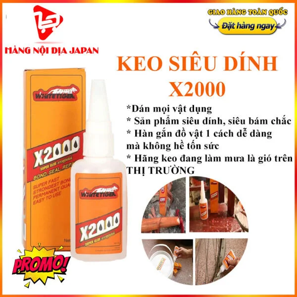 Keo Dán Siêu Dính X2000 Thái Lan slide 6