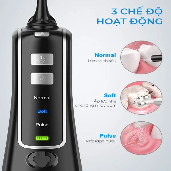 Máy Tăm Nước Nicefeel FC256 Cao Cấp USA slide 4