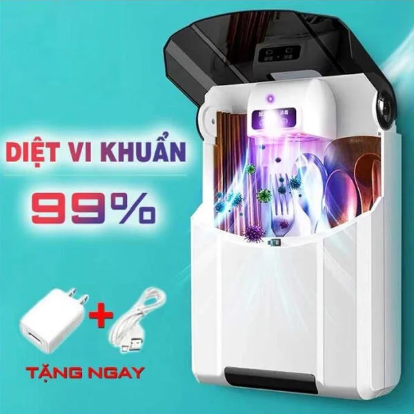 Máy Sấy Khử Trùng Thìa Đũa Có Tia UV Japan slide 3