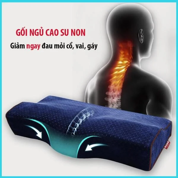 Gối Ngủ Cao Su Non Số 1 Nhật Bản slide 6