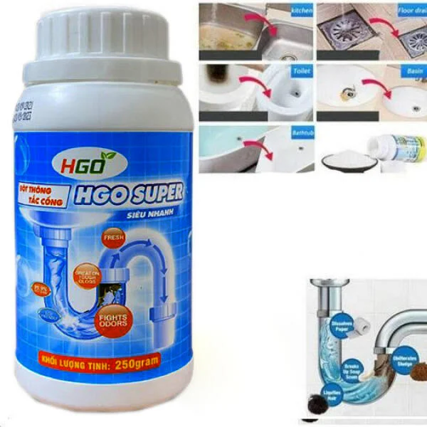 Bột Thông Tắc Cống Hgo Super Cực Mạnh slide 5