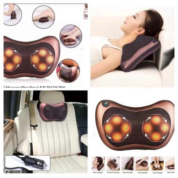Gối Massage Hồng Ngoại Magic Nhật Bản slide 7