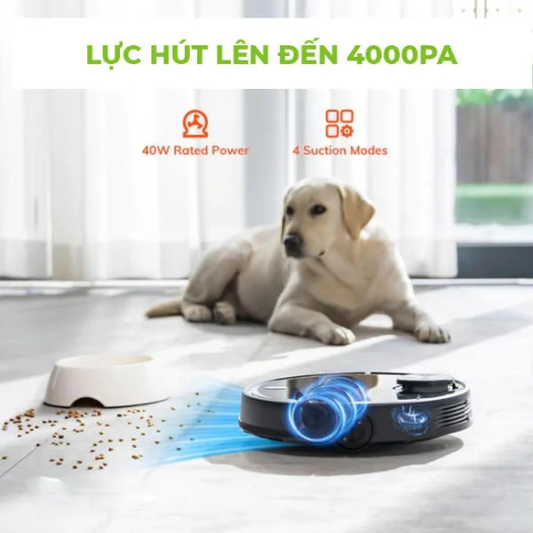 Robot Hút Bụi Lau Nhà Thông Minh ILife A11C Mỹ slide 4