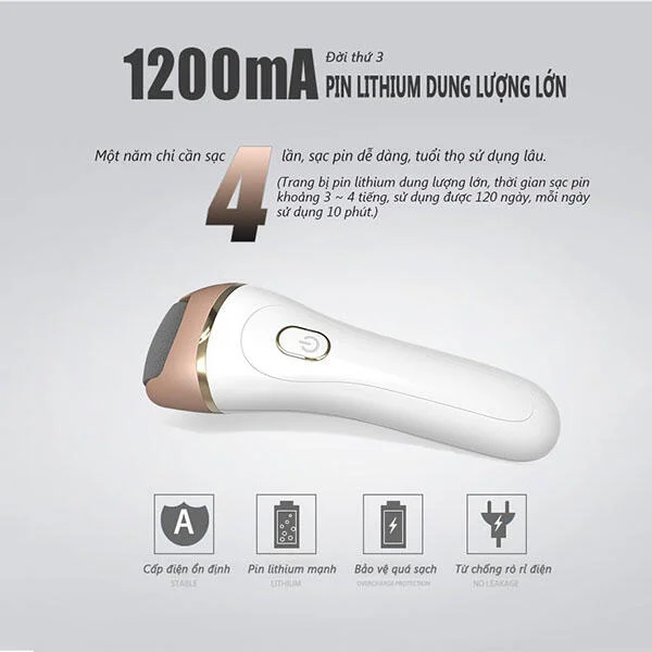 Máy Chà Gót Chân F101 Nhật Bản slide 5