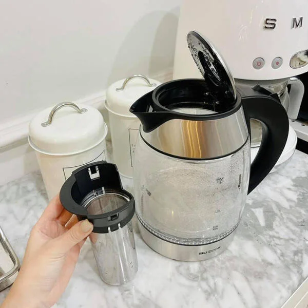 Ấm Siêu Tốc Thủy Tinh Bucook Chính Hãng slide 5
