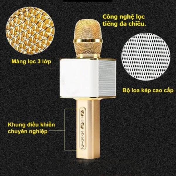 Mic Kèm Loa 3 Trong 1 YS 10 Nhật Bản slide 4
