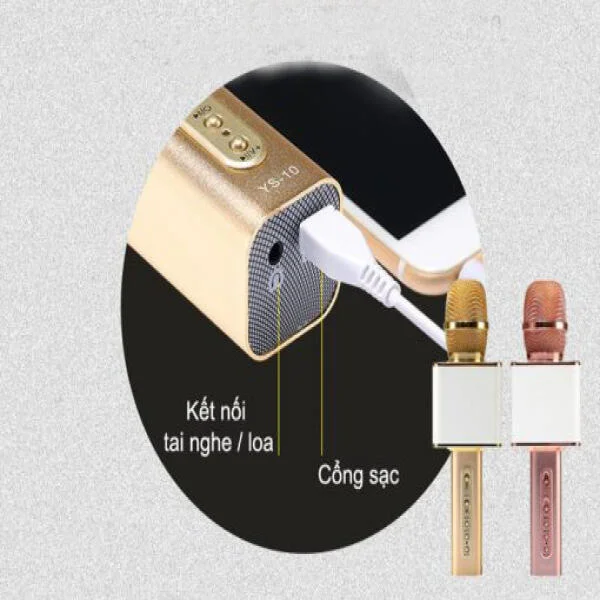 Mic Kèm Loa 3 Trong 1 YS 10 Nhật Bản slide 6