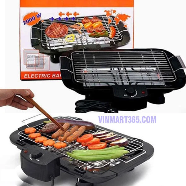 Bếp Nướng Điện Electric Barbecue Grill Nhật Bản slide 4