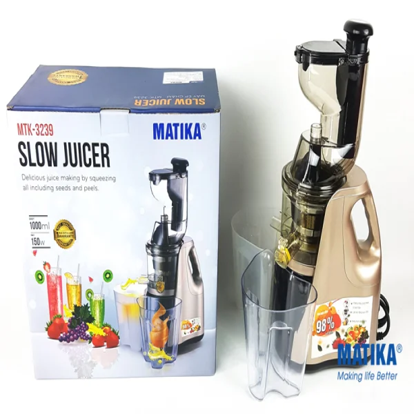 Máy Ép Chậm Matika MTK-3239 Nhật Bản slide 2