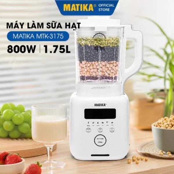 Máy Xay Sữa Hạt Matika Nhật Bản Cao Cấp slide 3