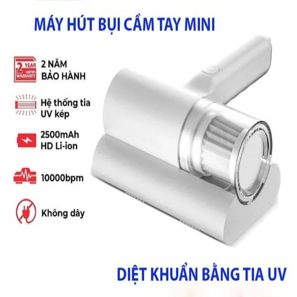 Máy Hút Bụi Giường Nệm Diệt Khuẩn UV Nhật Bản slide 4