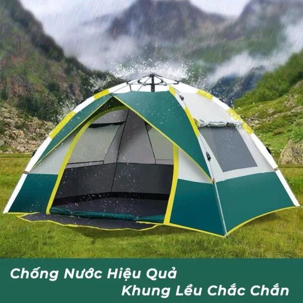 Lều Cắm Trại Tự Bung 3 Cửa Sổ Cao Cấp slide 5