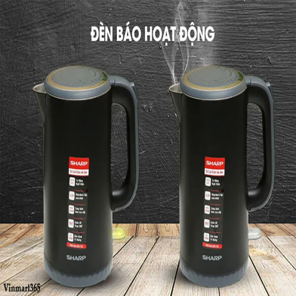 Bình Đun Siêu Tốc Sharp Chính Hãng Nhật Bản slide 6