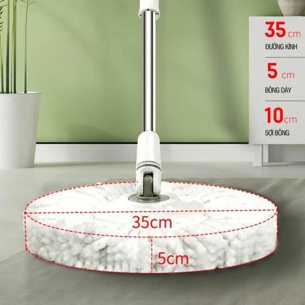 Bộ lau nhà OKwife Spin Mop 360 độ slide 5