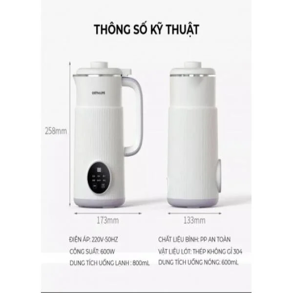 Máy làm sữa hạt OSTMARS slide 2