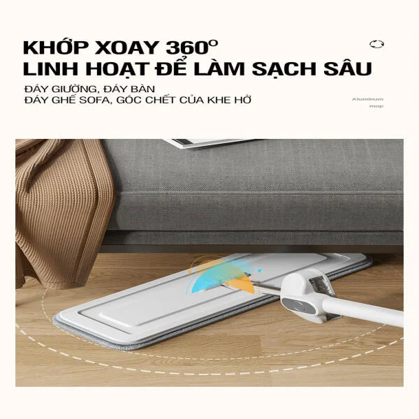Cây lau nhà Kitimop Spray New phun sương tự vắt slide 5