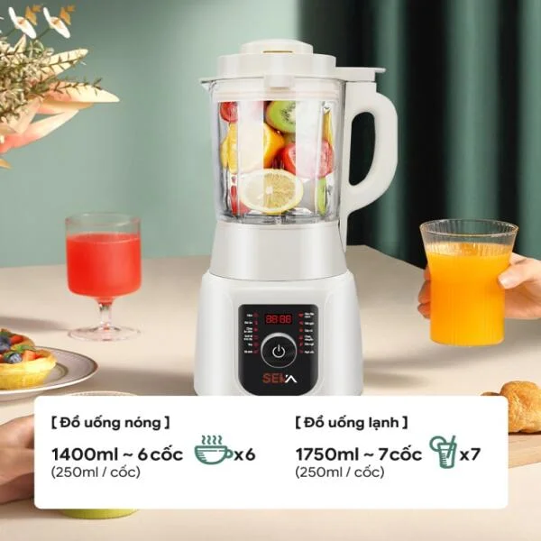 Máy làm sữa hạt SEKA E300 đa năng slide 3