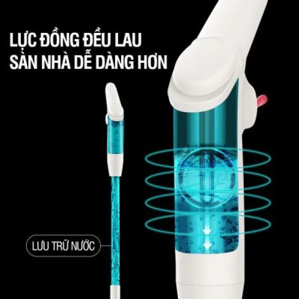 Cây lau nhà OKwife Spray Mop tự vắt phun sương slide 5