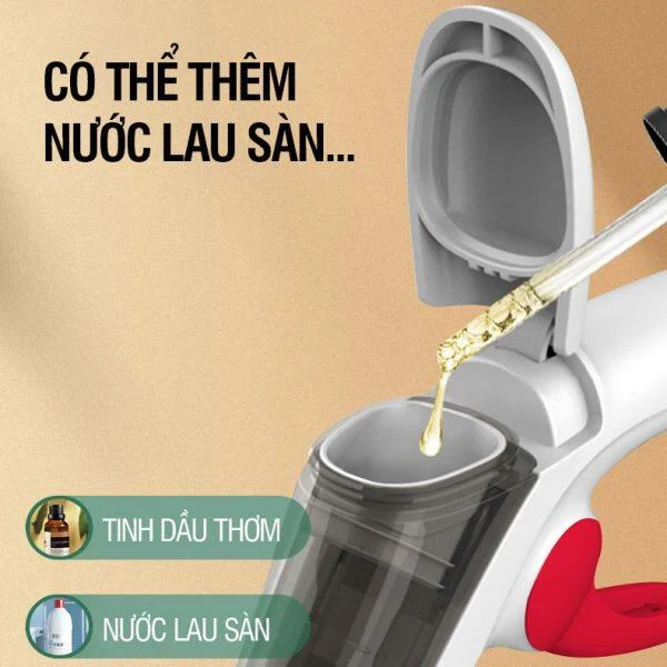 Cây lau nhà OKwife Spray Mop tự vắt phun sương slide 4