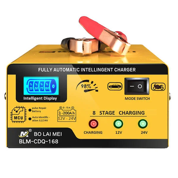Sạc Bình Ắc Quy Bolaimei 12V - 24 200Ah Chính Hãng Nhật Bản slide 1