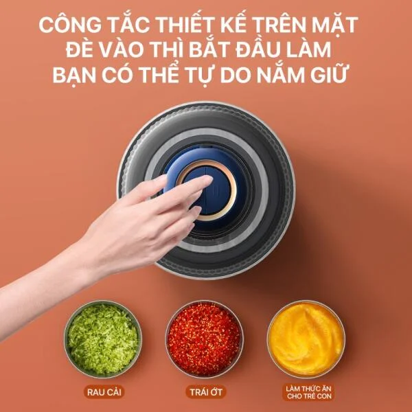 Máy Xay Thịt Deerma JR02 Hai Cối slide 4