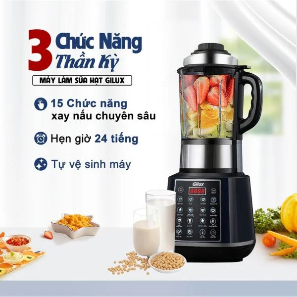 Máy Làm Sữa Hạt Gilux GLP18 Chính Hãng slide 7