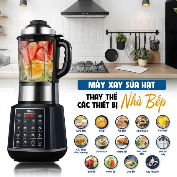 Máy Làm Sữa Hạt Gilux GLP18 Chính Hãng slide 6