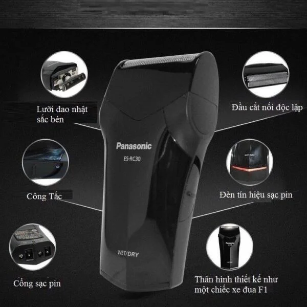 Máy Cạo Râu Panasonic ES-RC30 Cao Cấp slide 5