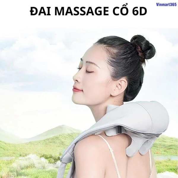 Máy Massage Cổ Vai Gáy 6D Nhật Bản slide 6