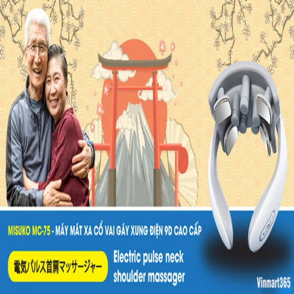 Máy Massage Cổ Vai Gáy Misuko MC-75 Cao Cấp slide 2
