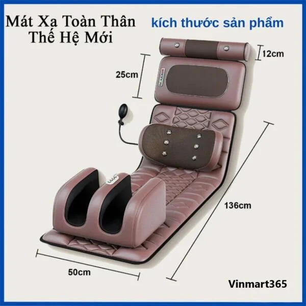 Đệm Massage Toàn Thân Misuko MAT-C88 slide 4