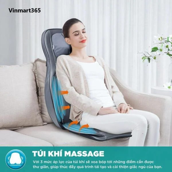 Đệm Ghế Massage Lưng Cổ KingTech KC-700 slide 2