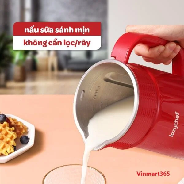 Máy Làm Sữa Hạt Lazychef Chính Hãng slide 6