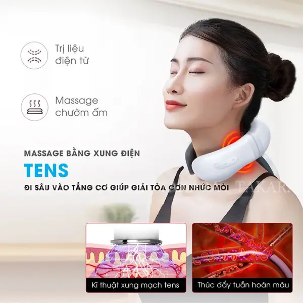 Máy Massage Cổ Vai Gáy Takara JT88 Nhật Bản slide 6