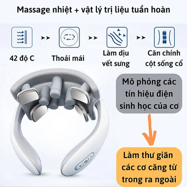Máy Massage Cổ Vai Gáy Takara JT88 Nhật Bản slide 3