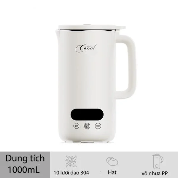 Máy Làm Sữa Hạt Ceool Đa Năng Chính Hãng slide 1