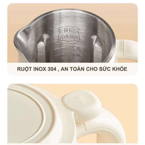 Máy Làm Sữa Hạt Bear DJJ-D06X3 Chính Hãng slide 4