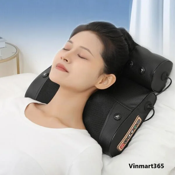 Gối Massage Nintaus 20 Bi Hồng Ngoại Nhật Bản slide 6