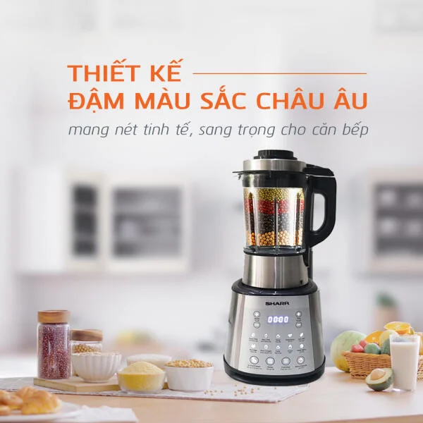 Máy Làm Sữa Hạt Sharp KS-168 Chính Hãng slide 6